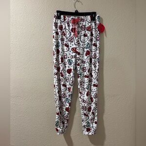 Sanrio Hello Kitty Pajama Valentine Pants